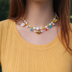 SMILE PEARL NECKLACE